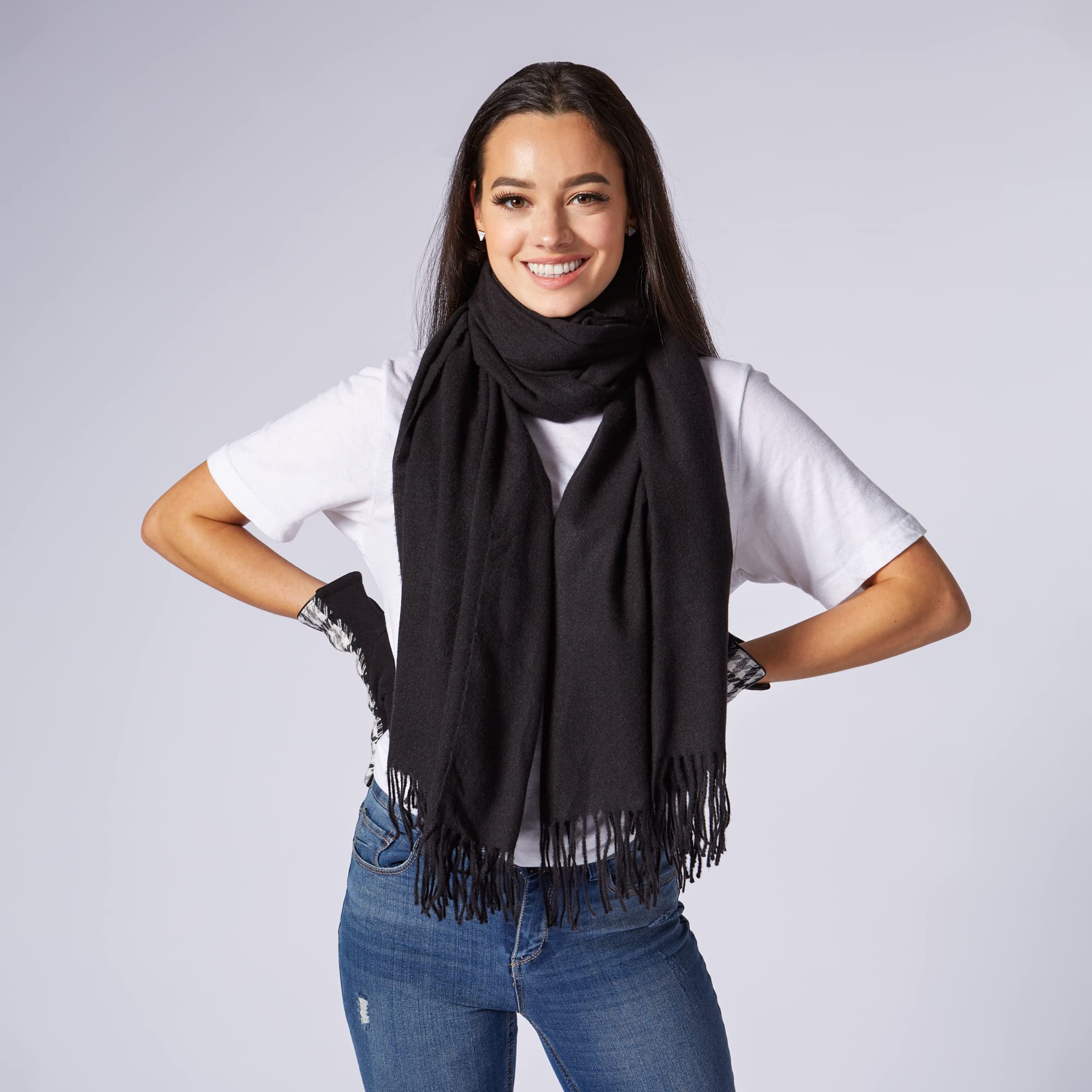 Hadley Wren Poliéster Reciclado Bufanda de Moda para Mujer