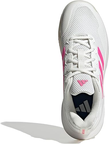 Miniatura 5 de adidas Gamecourt 2 - Zapatillas para mujer Blanco/Rosa Lucido/Negro,Blanco/Rosa rubor/Blanco,blanco, blanco, plateado, (White/Silver Metallic/Silver