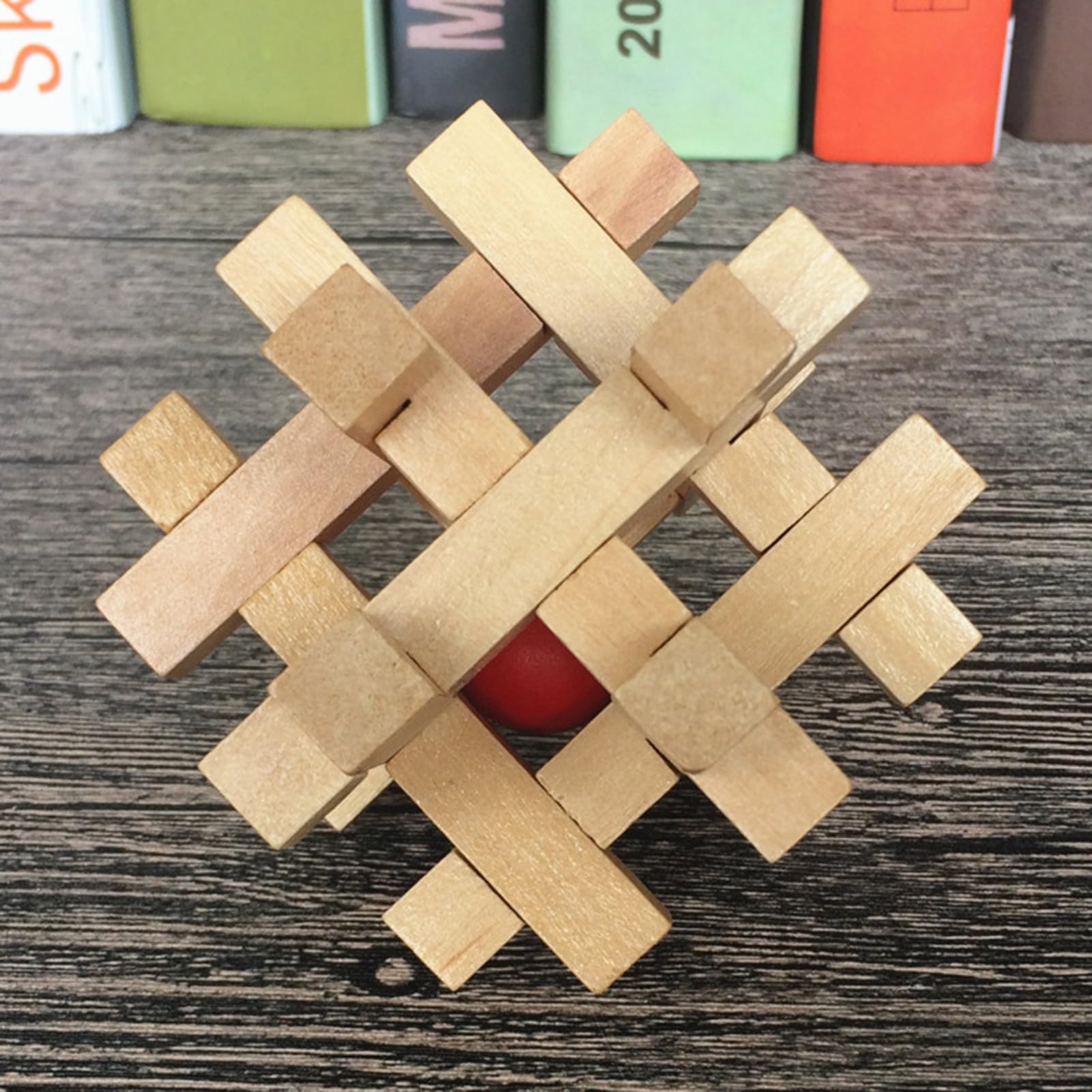 Amazon | Craoopii 3D木製パズル 頭の体操 9個セット - 木製頭の