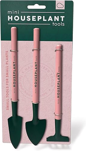 Miniatura 1 de Mini herramientas para plantas de interior - Juego de herramientas de jardinería interior - Mini pala - Mini paleta - Mini rastrillo - Juego de