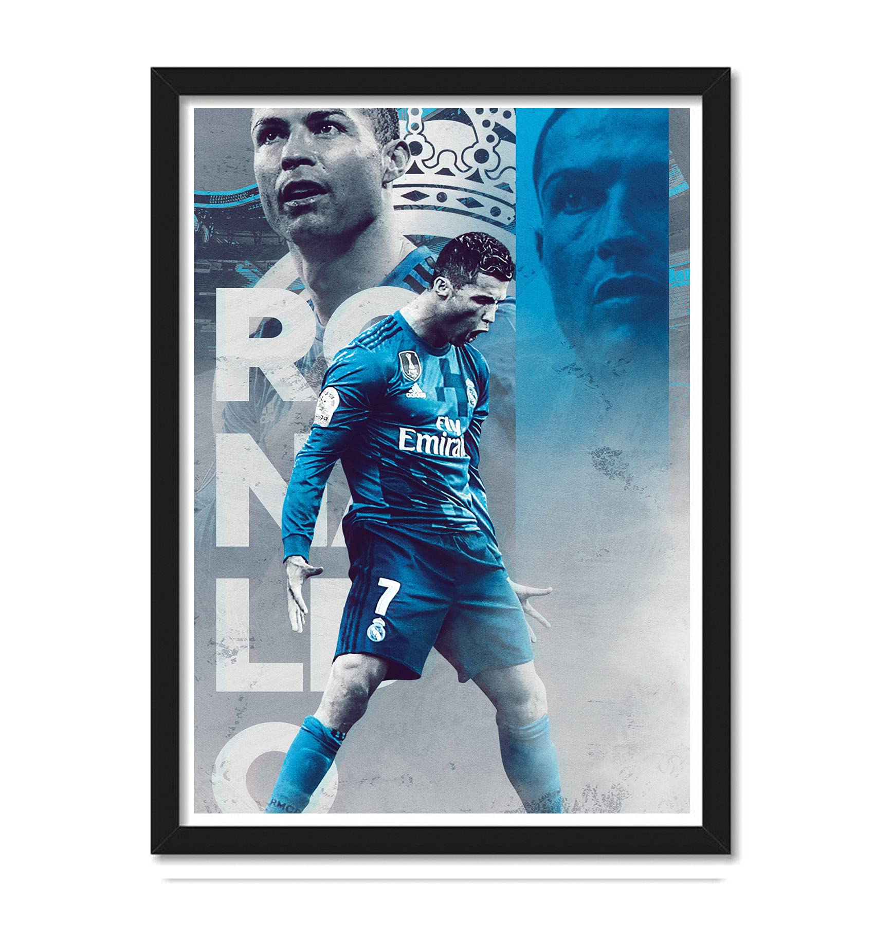 Good Hope Cristiano Ronaldo Framed Glass Poster (Multicolour, 10 X 13 Inch) (B085LJ6R62) Amazon Price History, Amazon Price Tracker