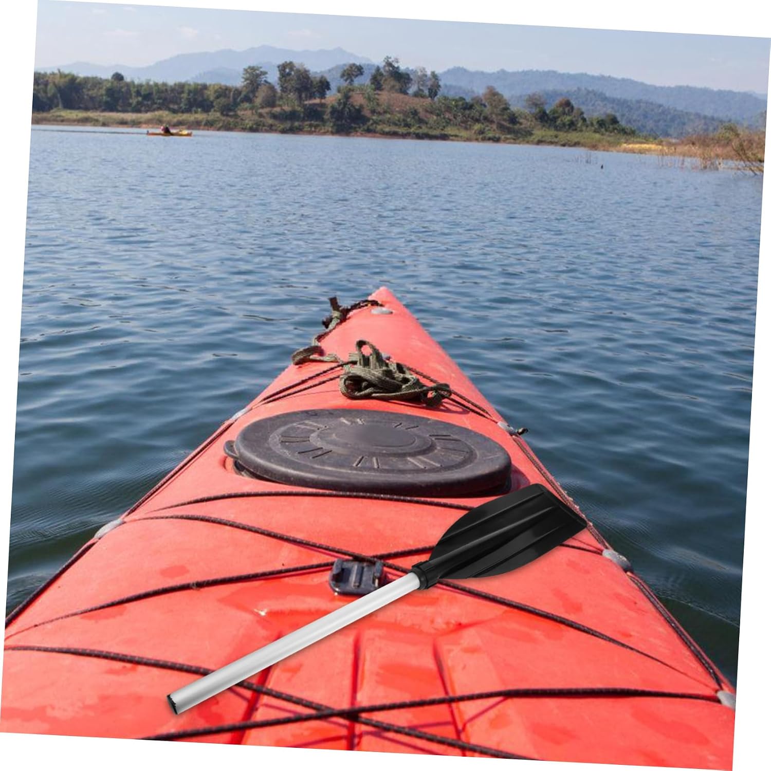Toyvian Aluminum Alloy Paddle for Canoe Boat Inflatable for Tubing Paddle Boarding