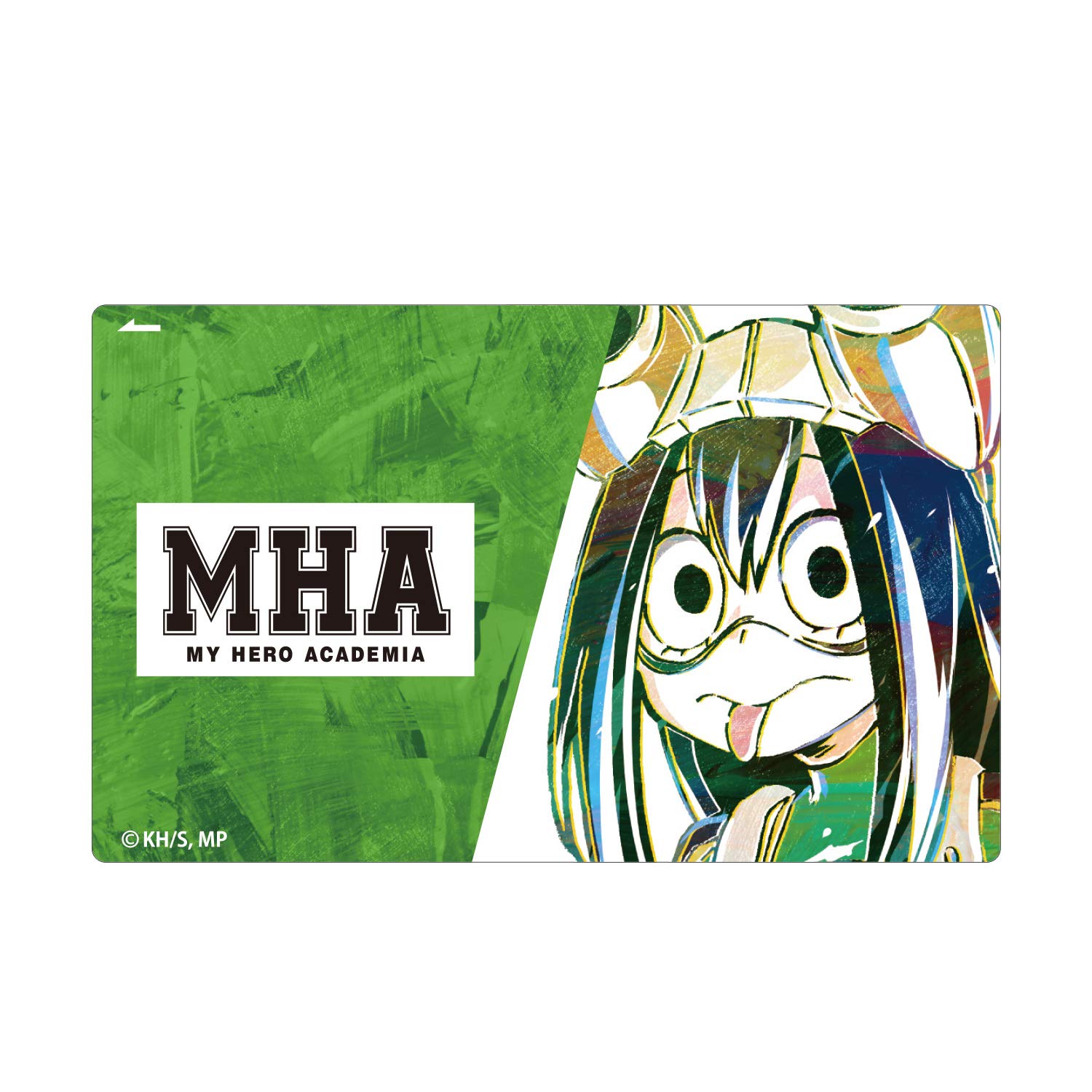 Amazon.com: My Hero Academia ANI-Art Card Sticker- Asui Tsuyu [Japan  Import] : Toys & Games