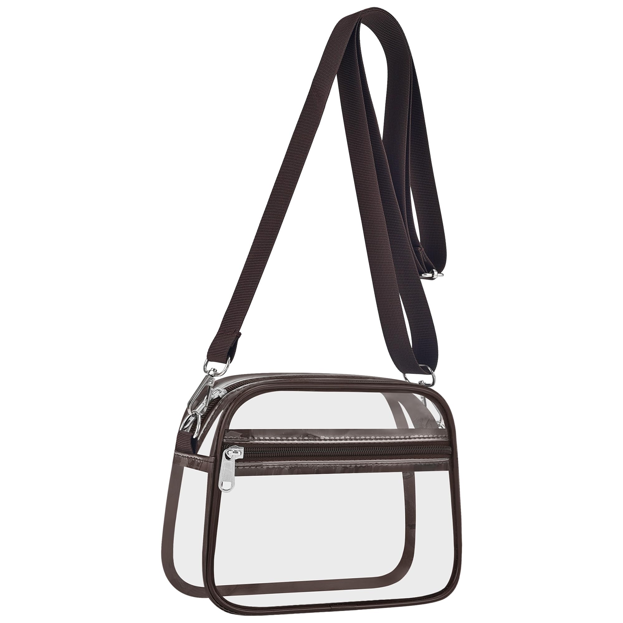 USPECLARE Clear Bag for Stadium Events Clear Sports Fan Handbags Purses