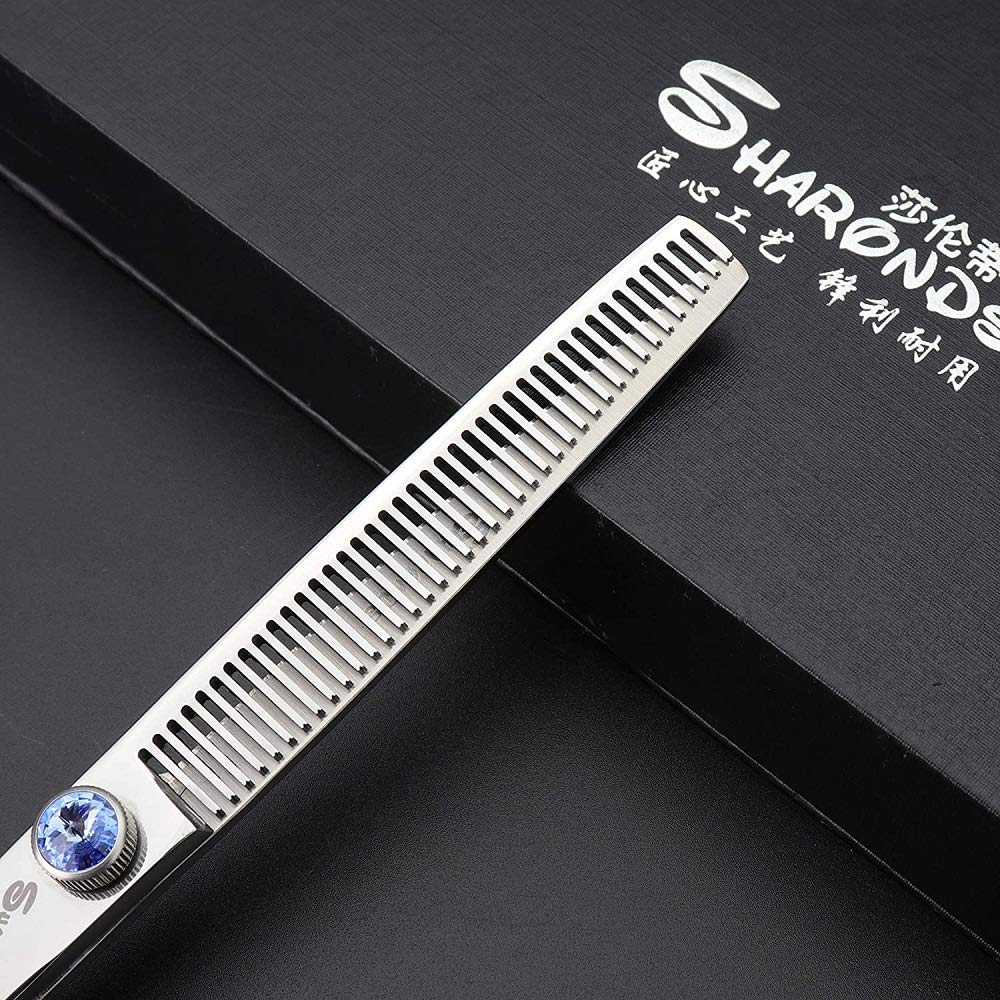 Porfessional Friseurscheren Set 7 Zoll Edelstahl Haarschneidescheren Set Profi Barbier für Damen & Herren