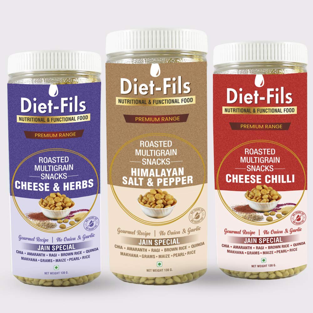 See full amazon price history chart for Diet-Fils Roasted Multigrain Snacks | Cheese & Herbs | Himalayan Salt and Pepper | Cheese Chilli | Gluten Free | Zero Transfat | No Onion No Garlic Based | Made with Quinoa Chia Makhana Ragi Gram Amaranth Maize Pearl Millet Rice | Combo (130 gm x 3) Diet-Fils Roasted Multigrain Snacks | Cheese & Herbs | Himalayan Salt and Pepper | Cheese Chilli | Gluten Free | Zero Transfat | No Onion No Garlic Based | Made with Quinoa Chia Makhana Ragi Gram Amaranth Maize Pearl Millet Rice | Combo (130 gm x 3) (B08Z49WCJ6) Amazon Price History, Amazon Price Tracker