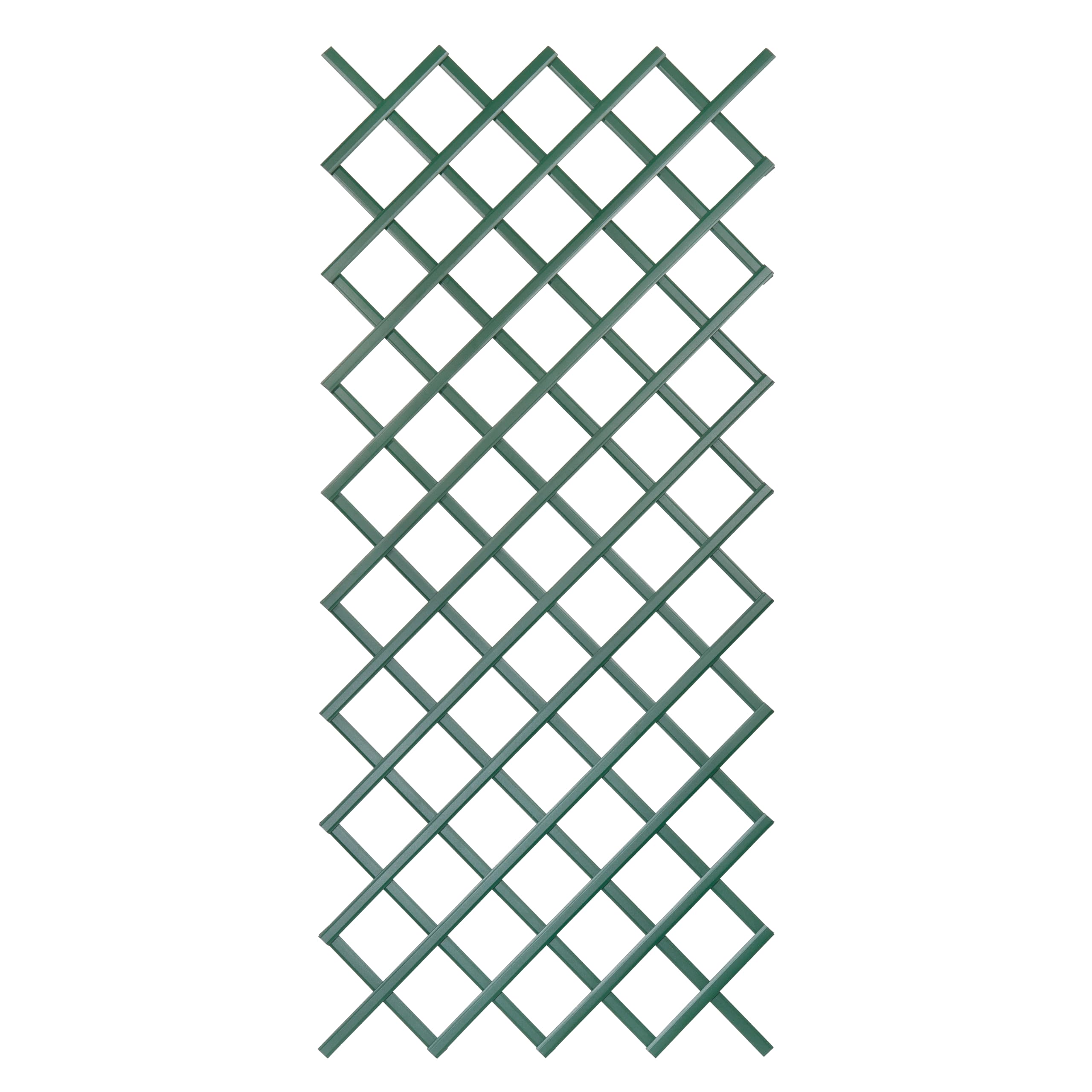 Treillage de jardin aluminium Jardin'ium résistant aux intempéries aspect chêne doré