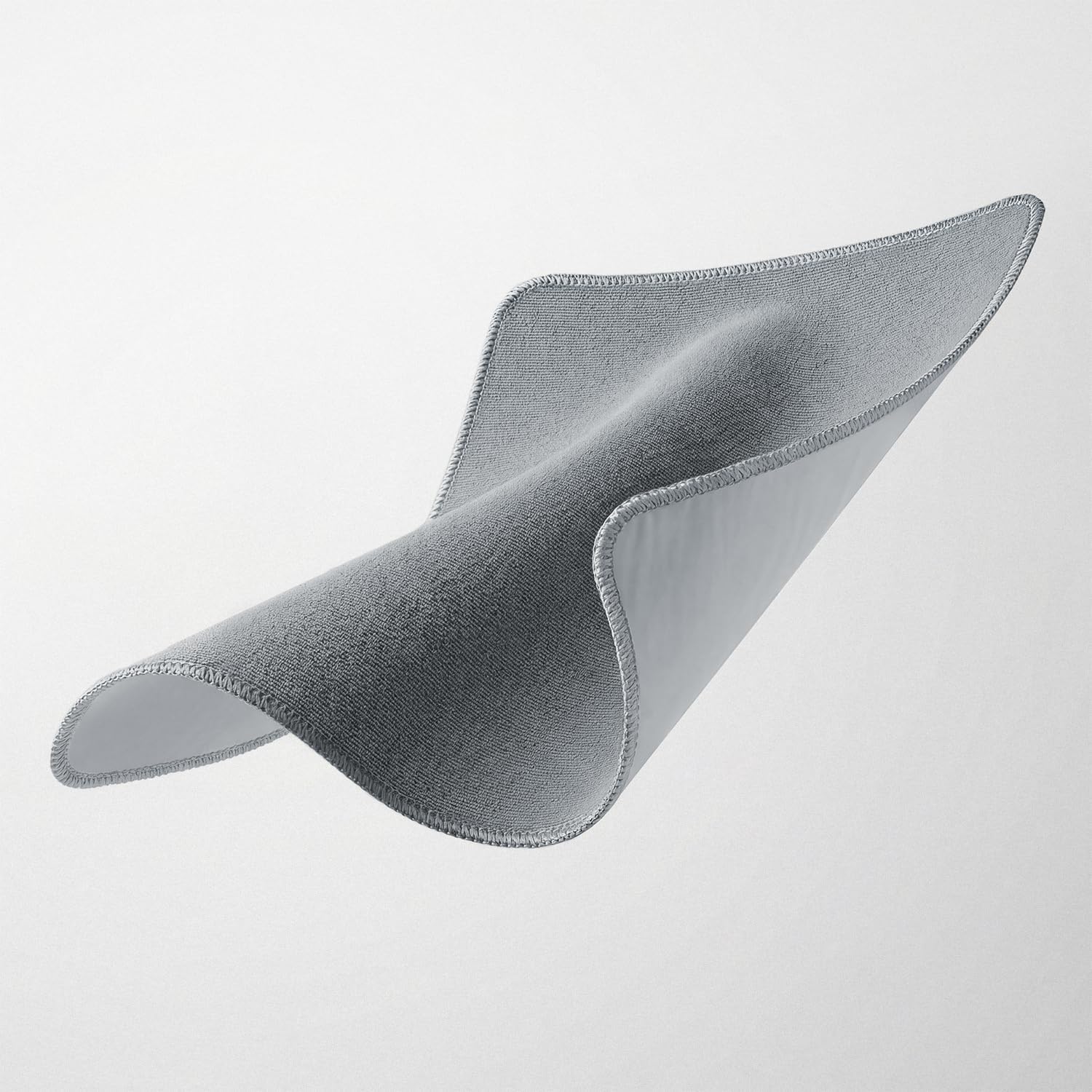 MontVoo Ultra Thin Bath Mat, Super Absorbent Bathroom Mat, Quick Drying Bath Rugs for Bathroom, Machine Washable Non-Slip Bathroom Rug Front of Bathtub, RV, Shower Room, Sink (20x32, Grey, 2Pack)