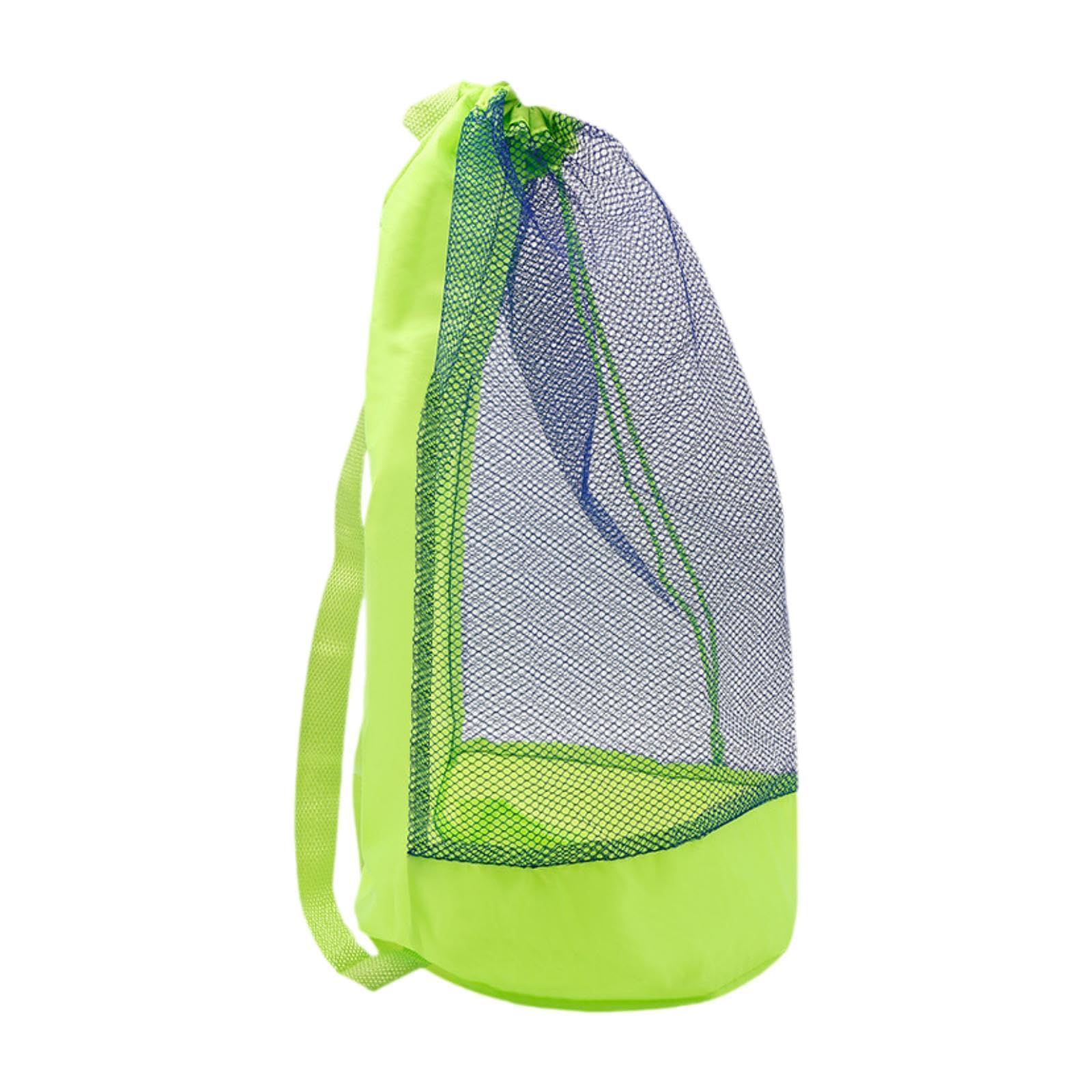 nivaa Mesh Beach Bag Tote Travel Storage Bag Pouch for Water Sports Hiking Green-picture-46