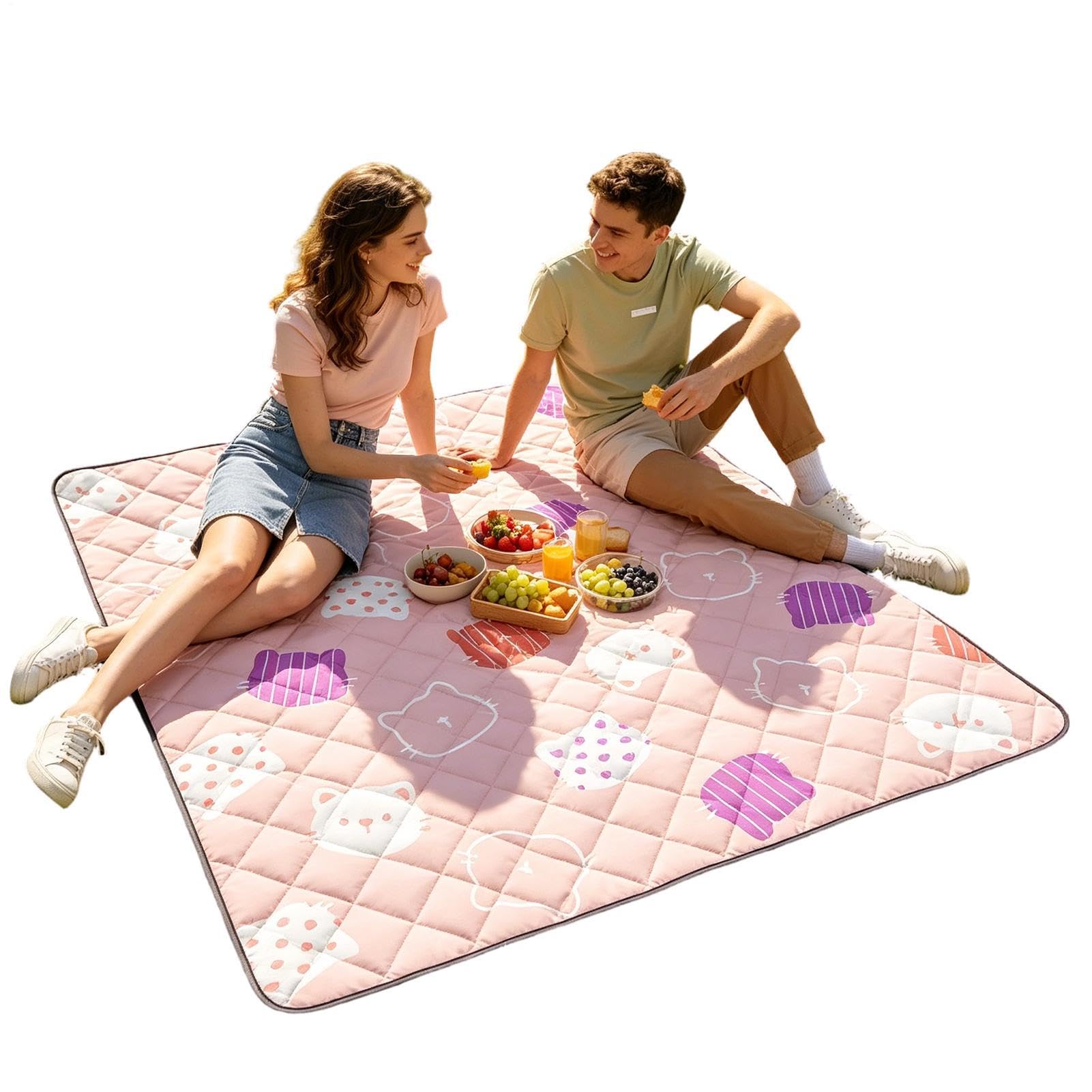 Manta de picnic impermeable que evita la humedad en el césped para tus reuniones