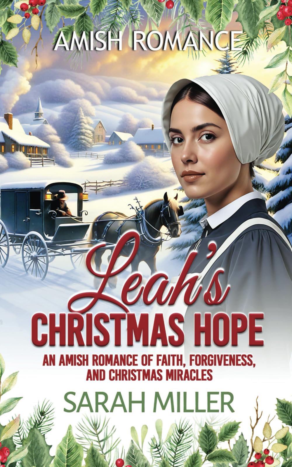 Leah's Christmas Hope: An Amish Romance of Faith, Forgiveness and Christmas miracles: 2 (An Amish Christmas in Faith's Creek)