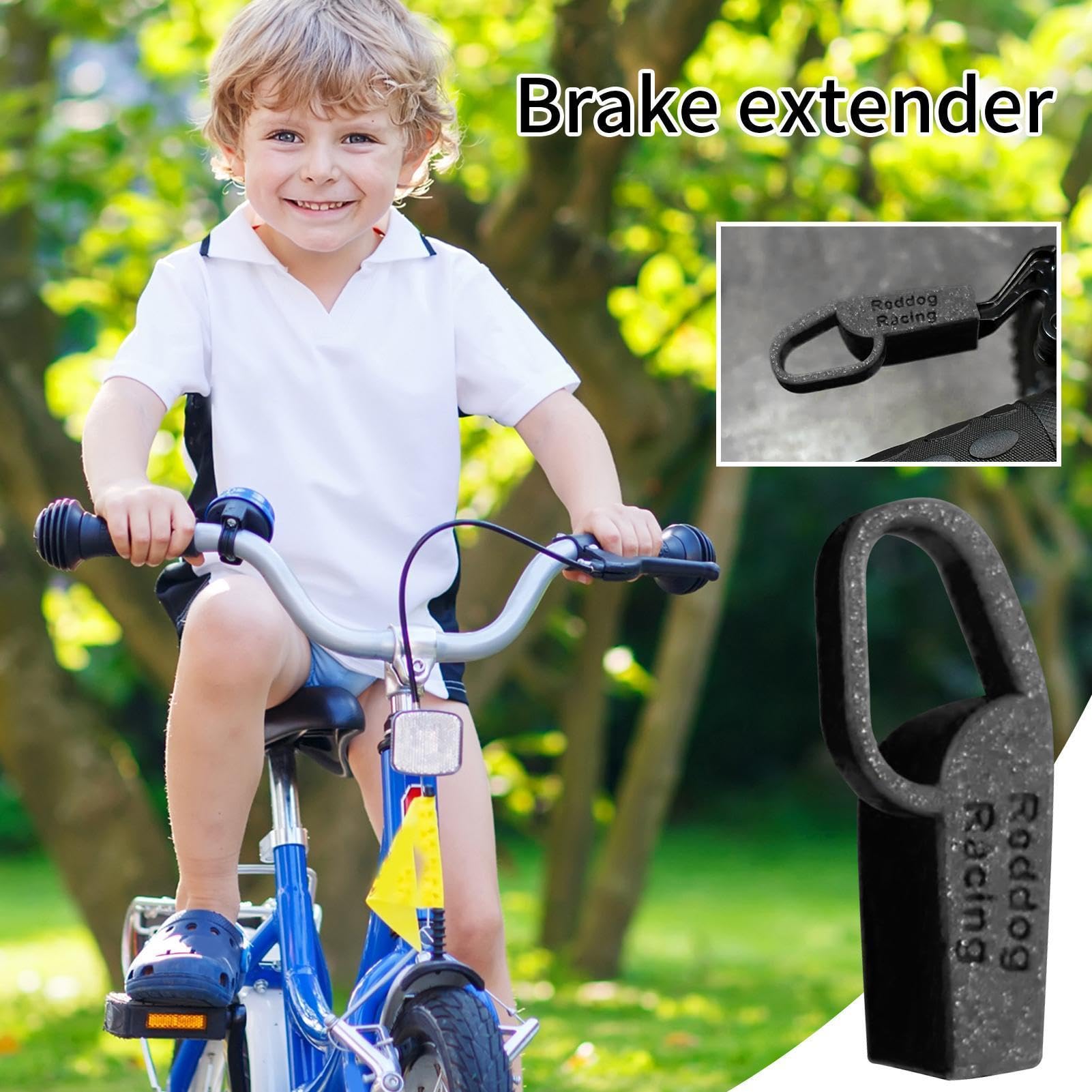 Equipo de seguridad para ciclismo, adaptador de freno de mano impreso en 3D para niños y adultos, extensión de alcance ergonómica para viajes y viajes, convertidor ligero resistente, accesorio de
