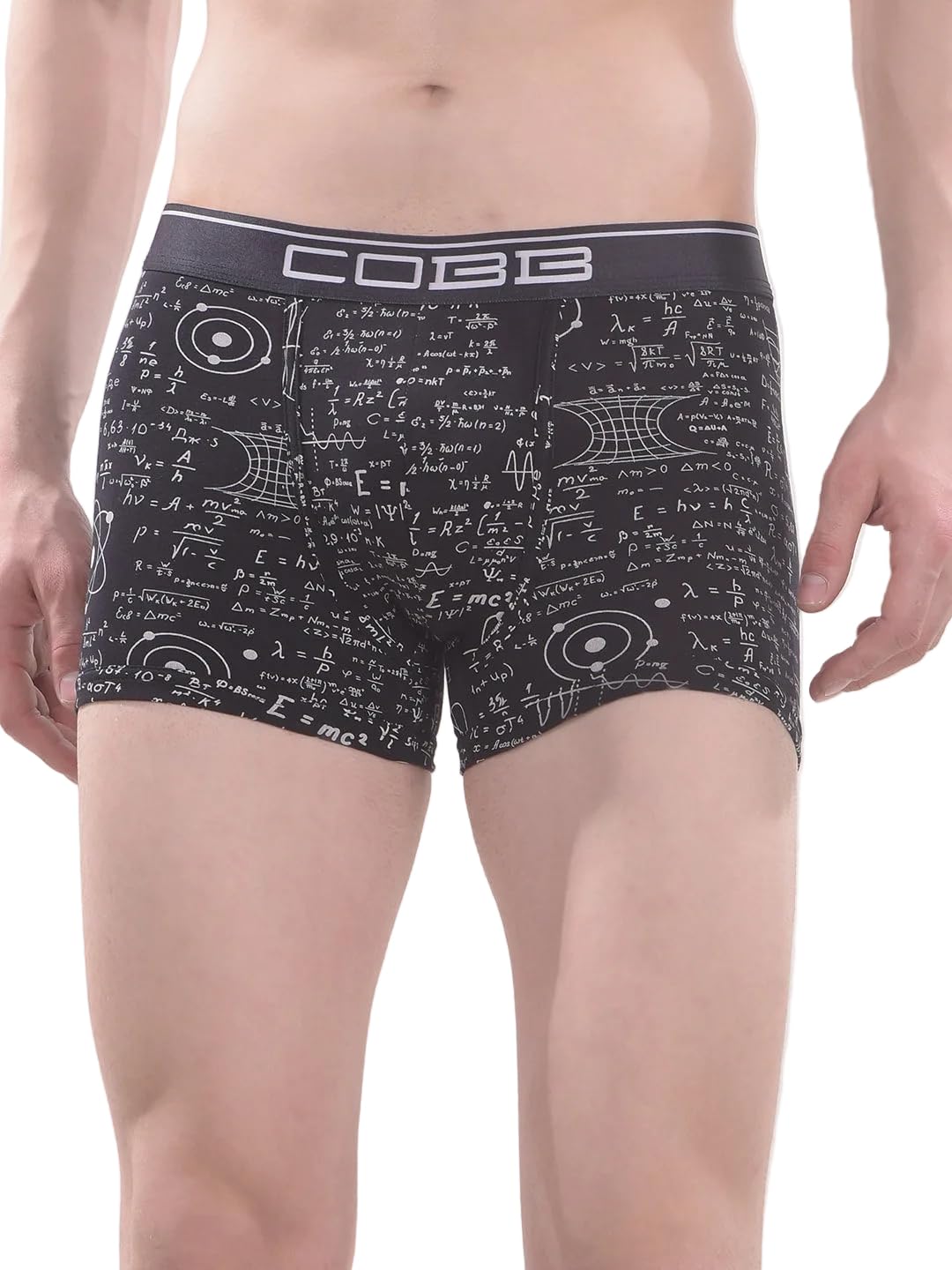 cobb Men's Printed Black Premium Trunk for Men Stretchy Fabric and Microfibre Waistband-picture-32