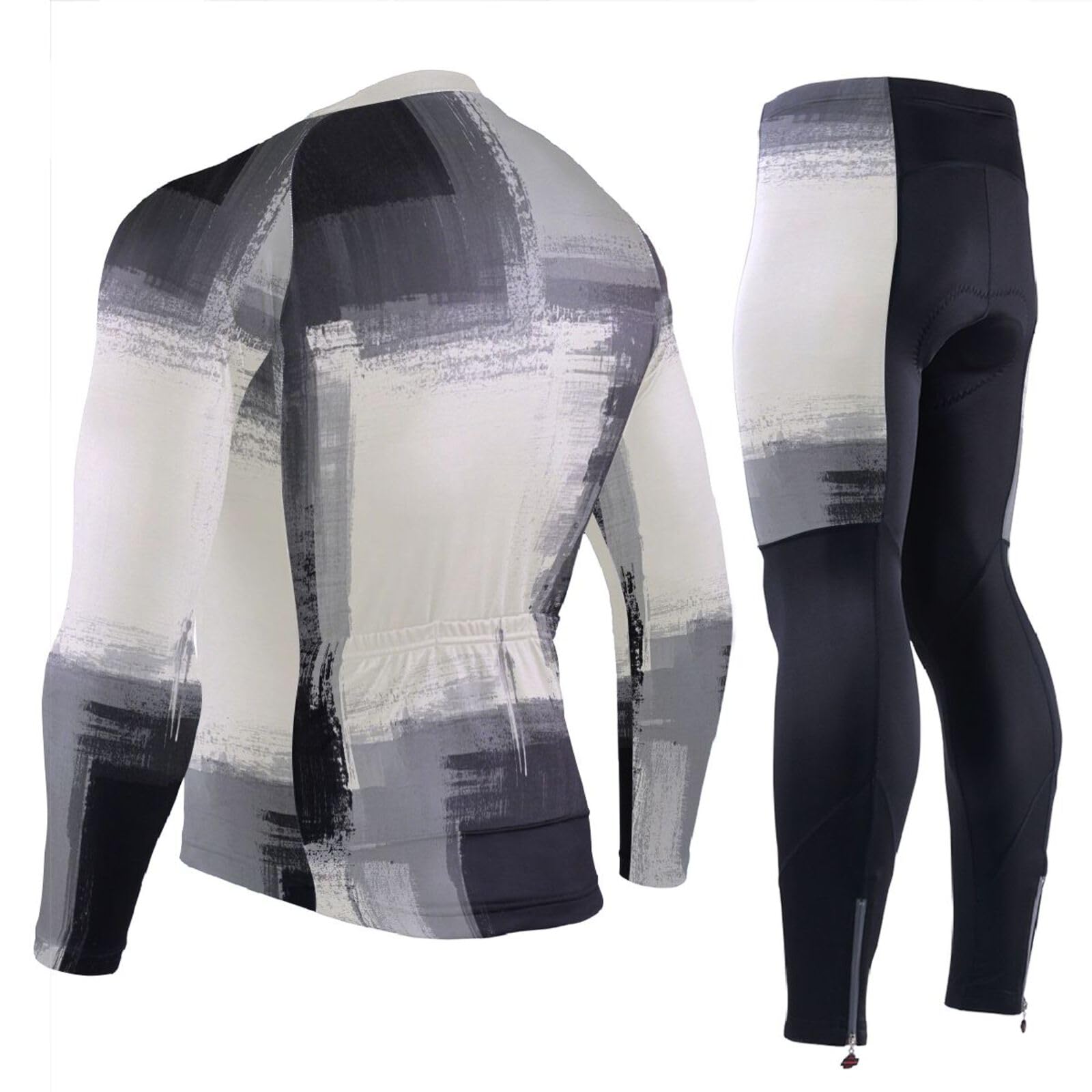 Fahrradtrikot für Herren mit Taschen, leichtes Radtrikot, 3D-gepolstert