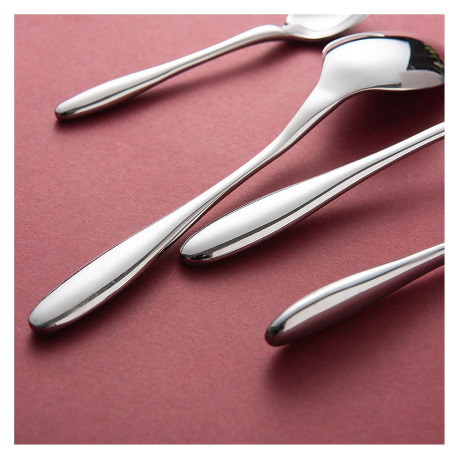 Party 18/10 Eco Friendly Acciaio Inox Posate Set Oro Cena Coltello Forchetta Cucchiaio Cucina Stoviglie Set di Stoviglie 4 Pezzi/Set Eccezionale