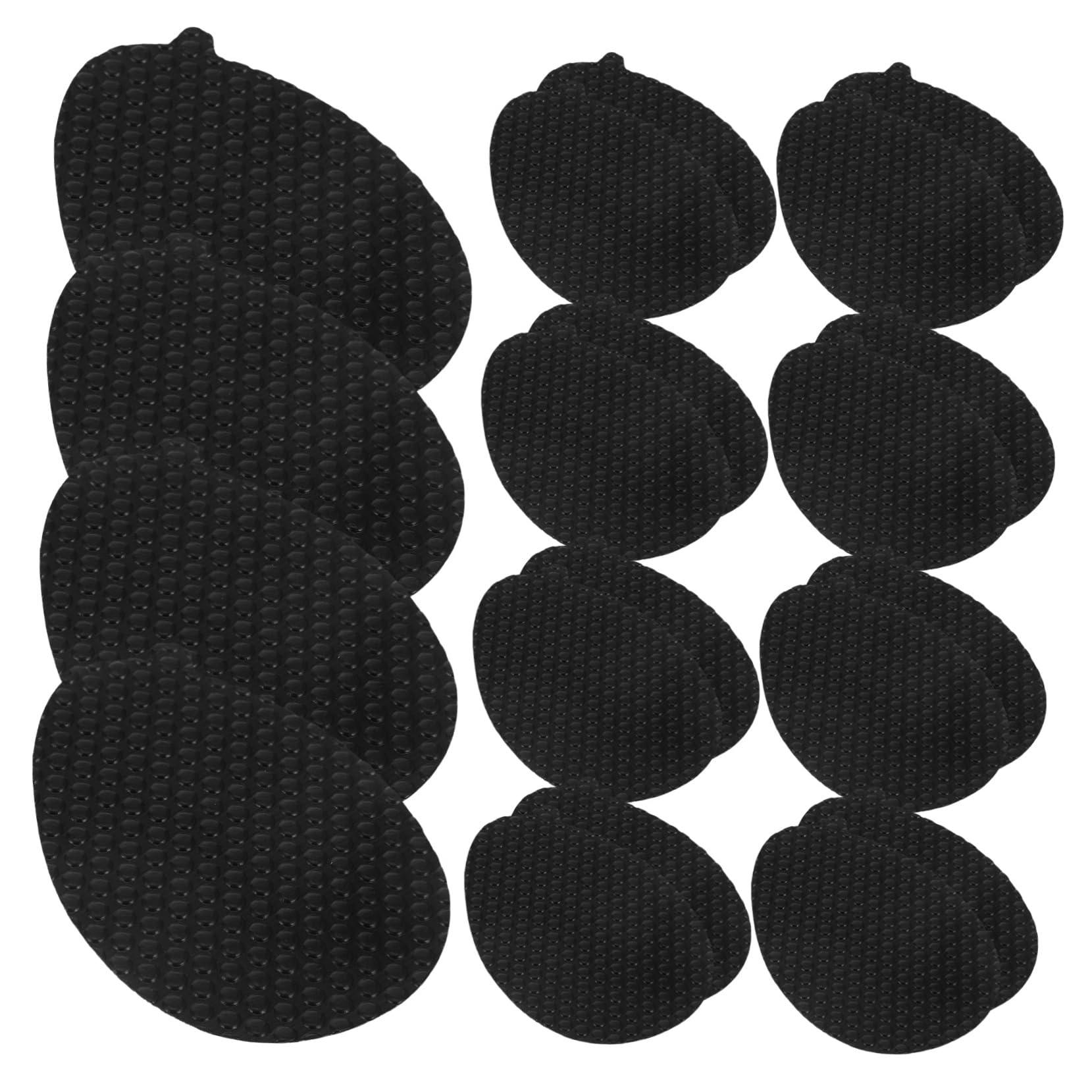 CALLARON 5 Set Adesivi Suola Antiscivolo Del Per Scarpe Supporto Adesivi Per Scarpe Antirumore Per Con Alto Resina Vinilica 10 Paia*5