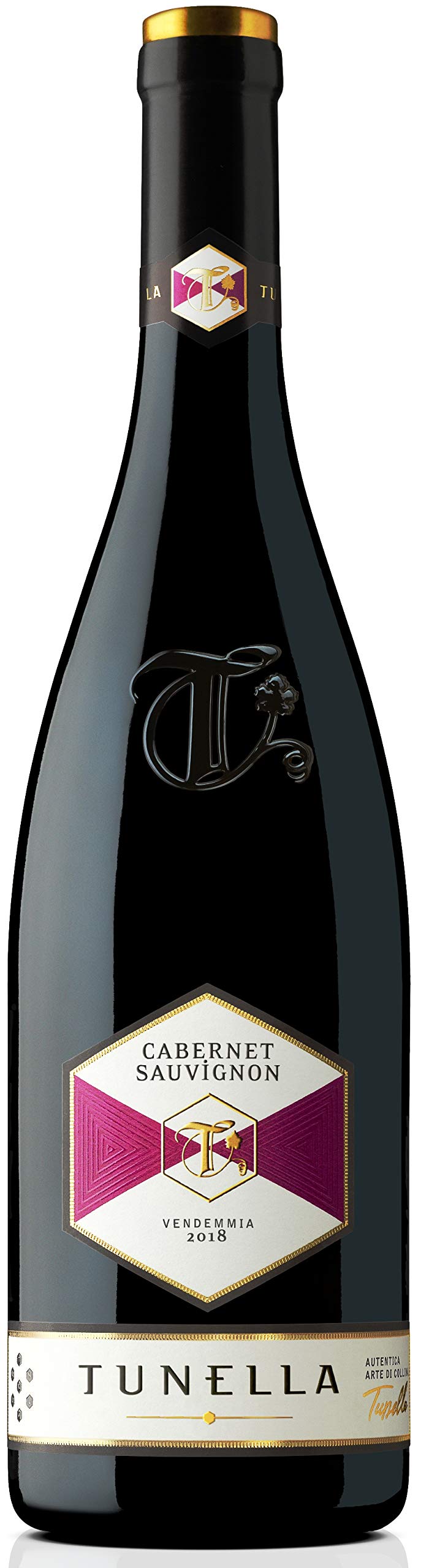 LA TUNELLA Vino Rosso CABERNET SAUVIGNON BOTT 75 CL - IMBALLO DA 6 BOTTIGLIE DA 75 CL
