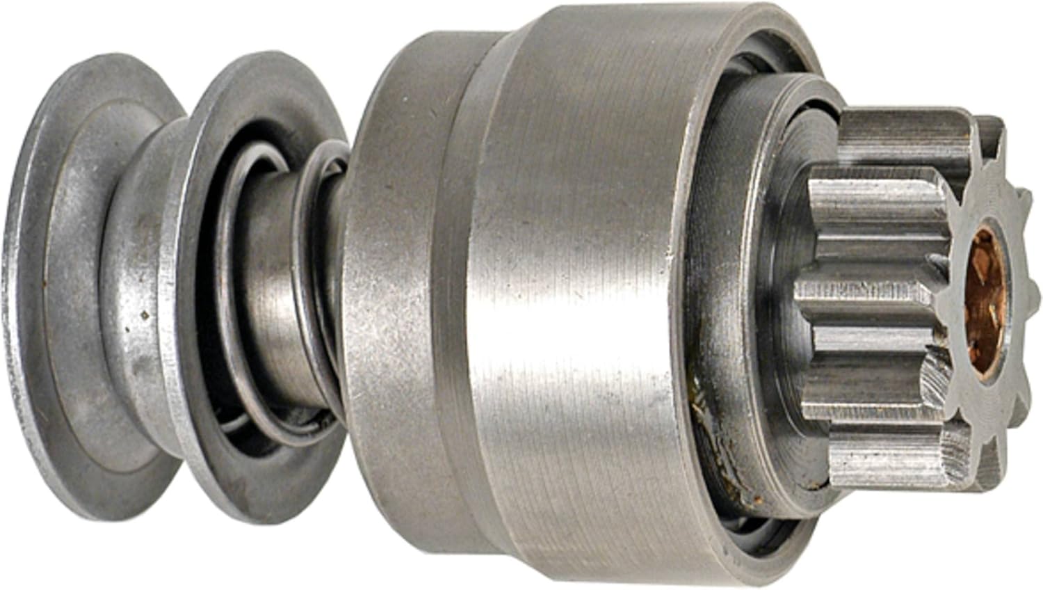 Rareelectrical Starter Drive Assembly Compatible With Delco Starters 10Mt 20Mt 25Mt 27Mt 30Mt 35Mt Sd300 10 Tooth Ccw 14.3Mm Id 39.5Mm Gear Od 3 Spiral Splines Ratchet Drive Industrial Replaces 480434