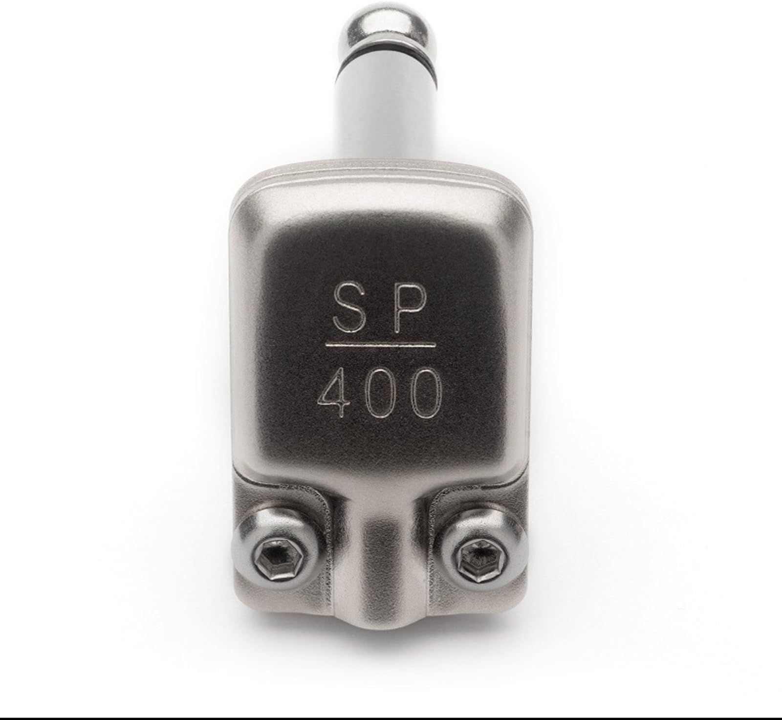 SP400 SquarePlug. World's smallest Angled 1/4" Mono Jack Pancake Plug Connector