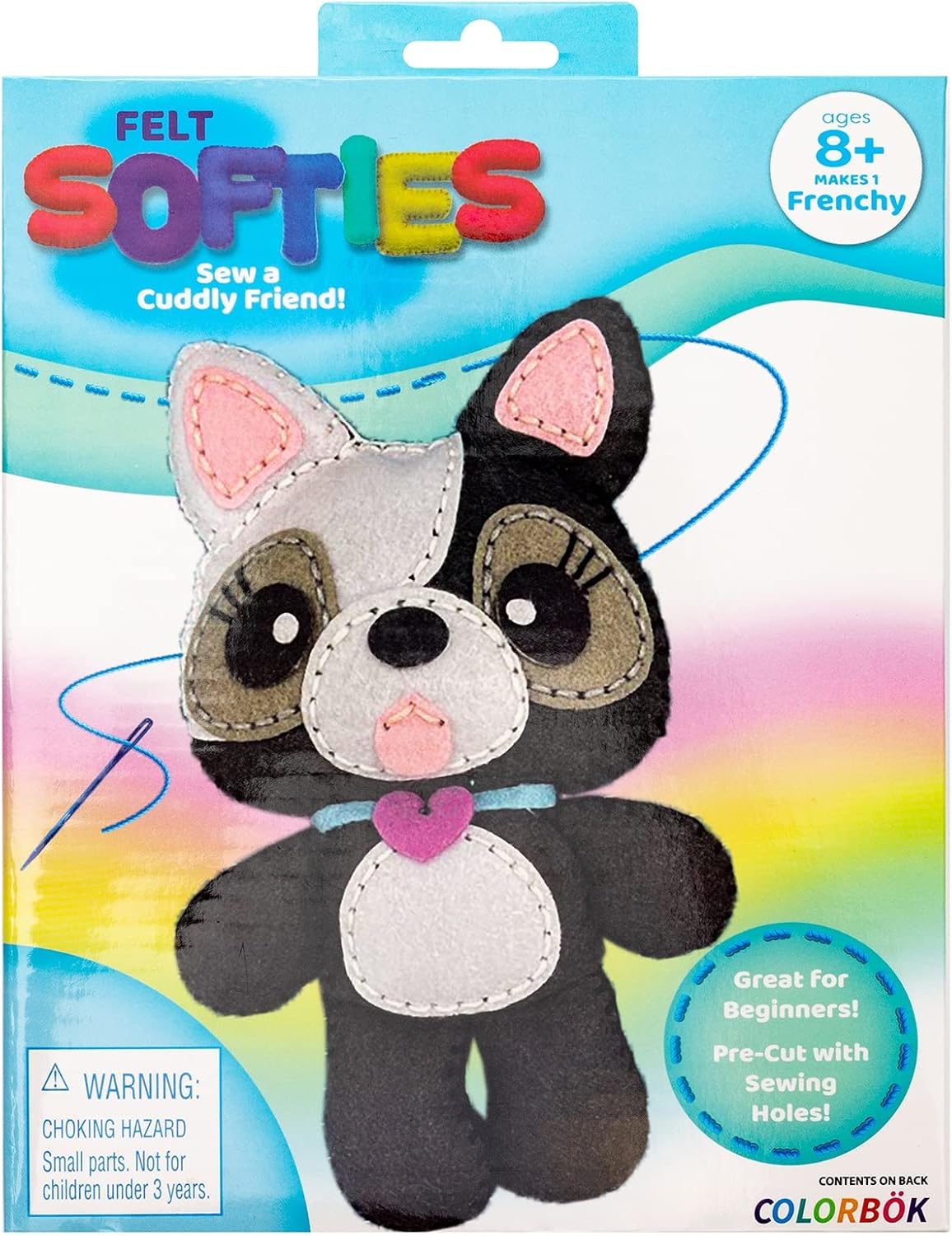 Colorbok Felt Softie Kit-French Bulldog