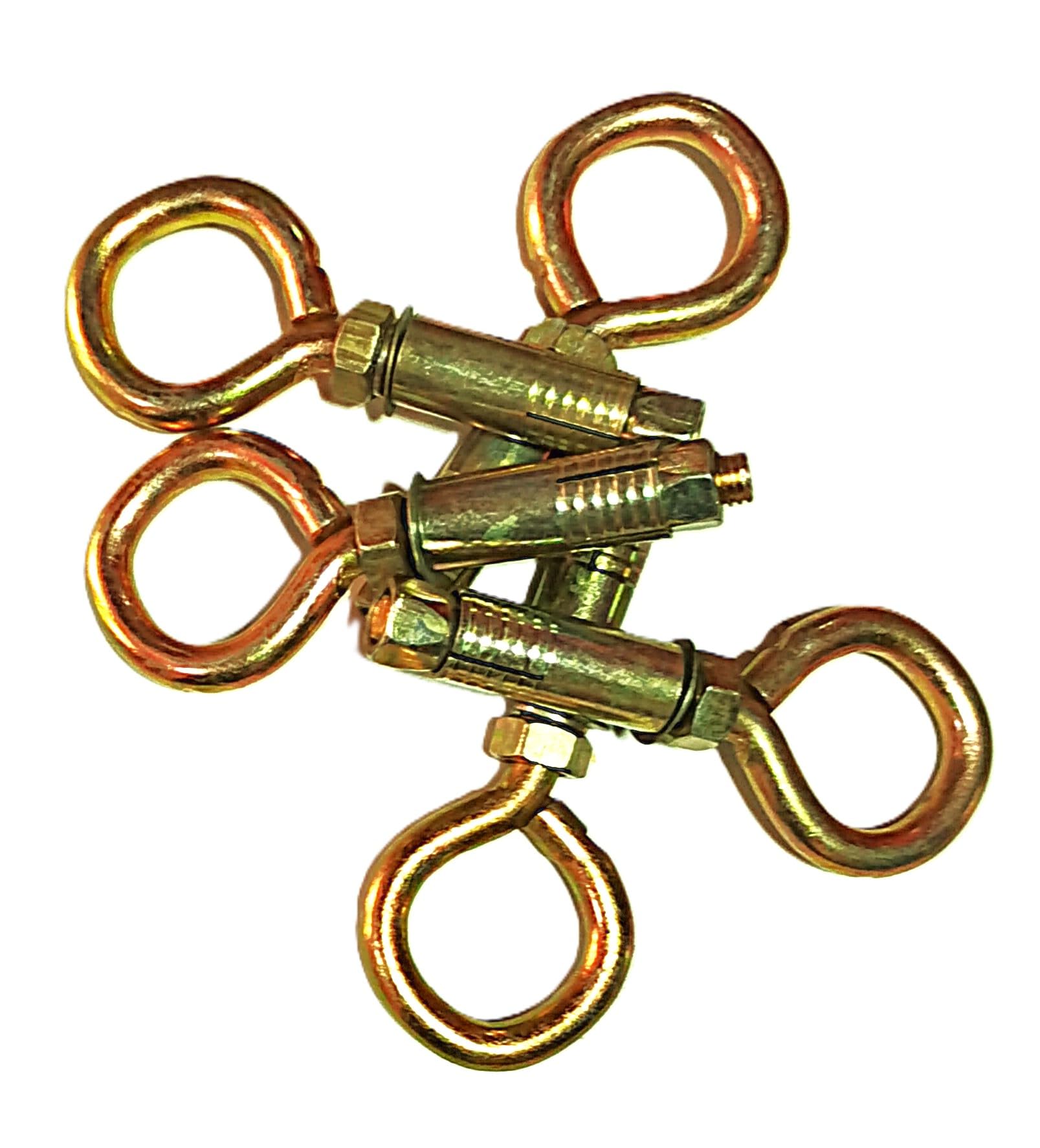 Heavy-Duty Ceiling Hook,10mm Premium Steel with zinc Plating for Corrosion Resistance, This Versatile Mounting Solution securely Hanging Fans, Chandeliers, Lighting fixtures, Swings and Cradles.-image-5