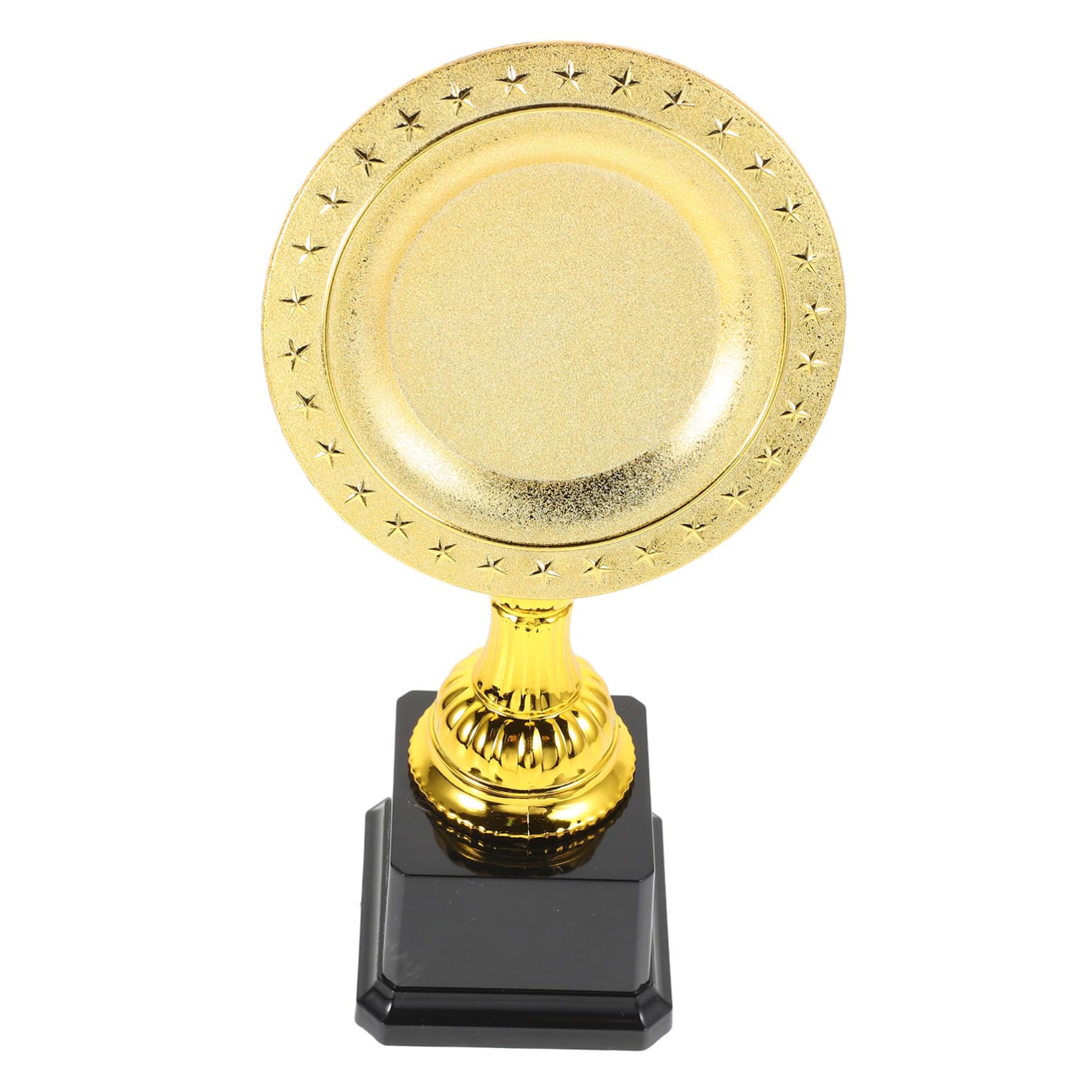BESPORTBLE Celebration Award Plate Student Competition Trophy Unique Design Prop Plastic
