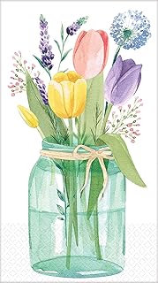 Tulip Garden Guest Paper Towels - 8