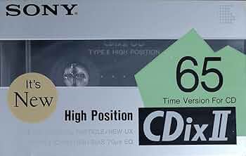 SONY カセットテープ CDix Ⅱ 6個セット 719G9Vb53uL._UF350,350_QL50_.jpg