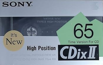 Amazon | SONY カセットテープ 65分 CDix II ハイポジ UXテープ