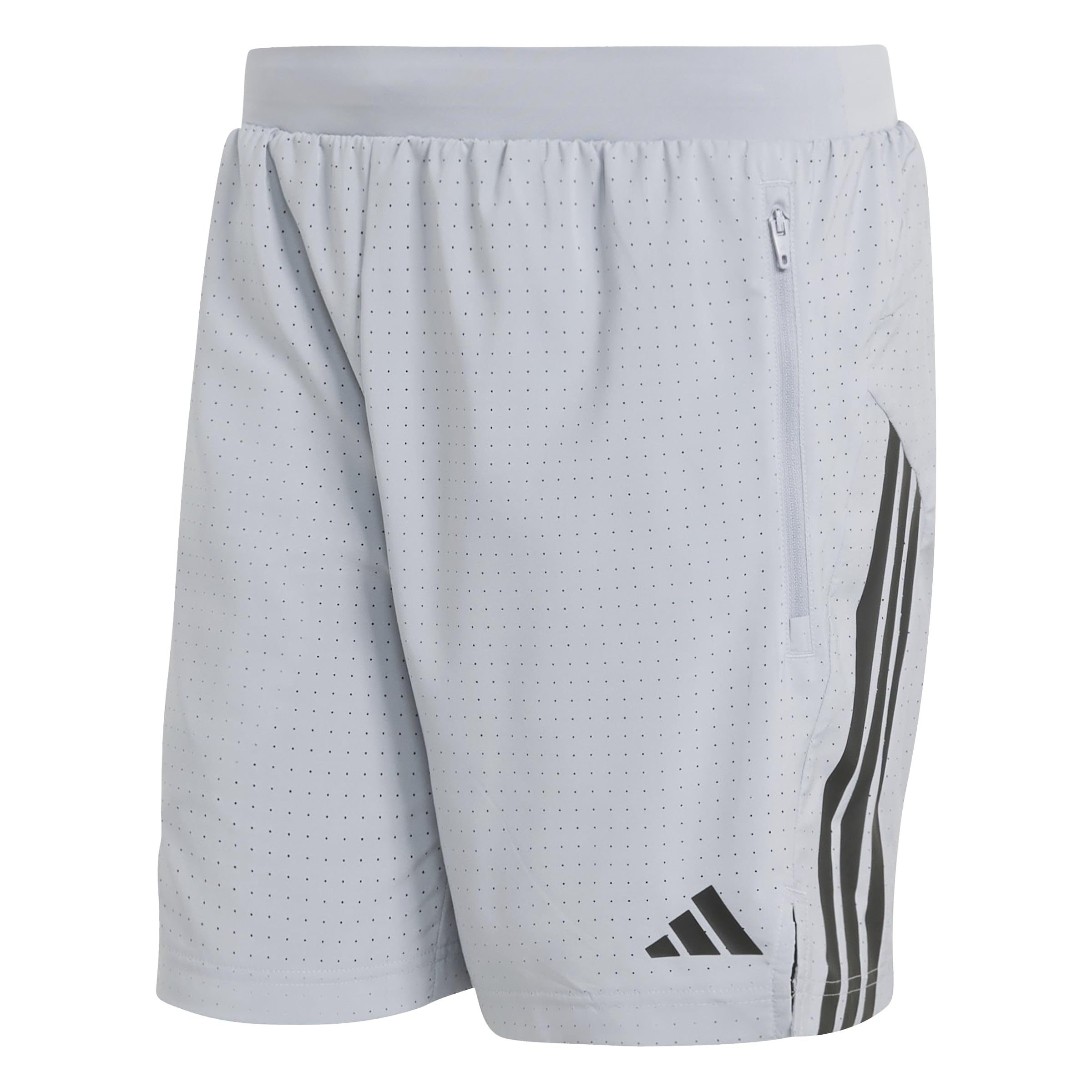 adidas Men's Tech Essentials Workout 2In1 Shorts, Halo Silver, 3XL