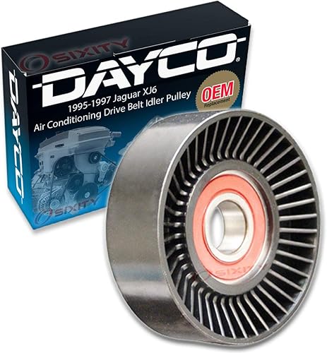 Polea tensora de correa de transmisión de CA Dayco compatible con Jaguar XJ6 1995-1997