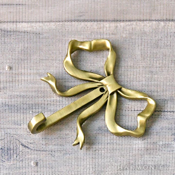 Amazon.co.jp: リボンウォールフック※ネジ付属 壁掛けフック ウォール