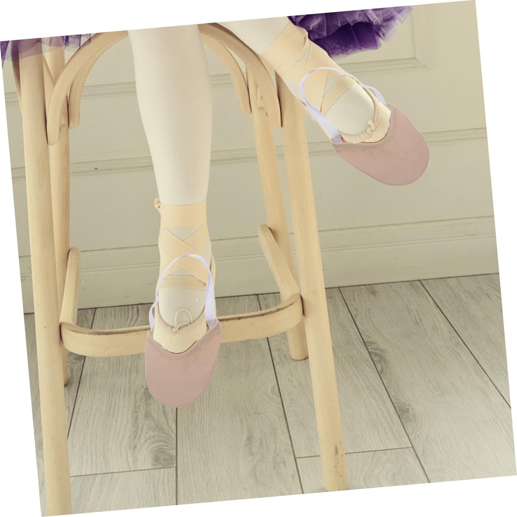 VANZACK Calcetines Antideslizantes para Baile y Yoga Mujer Niña Media Transpirable con Buen Agarre para Pilates y Entrenamiento Interiores Color