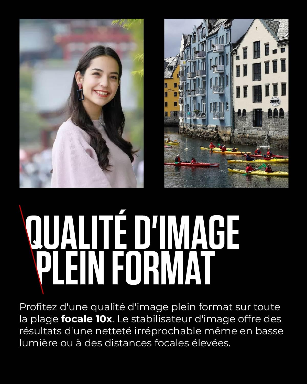 Objectif Canon RF 24-240 mm F4-6,3 IS USM téléobjectif et grand-angle standard 10x, faune, paysage, rue, compatible avec le système Canon EOS R