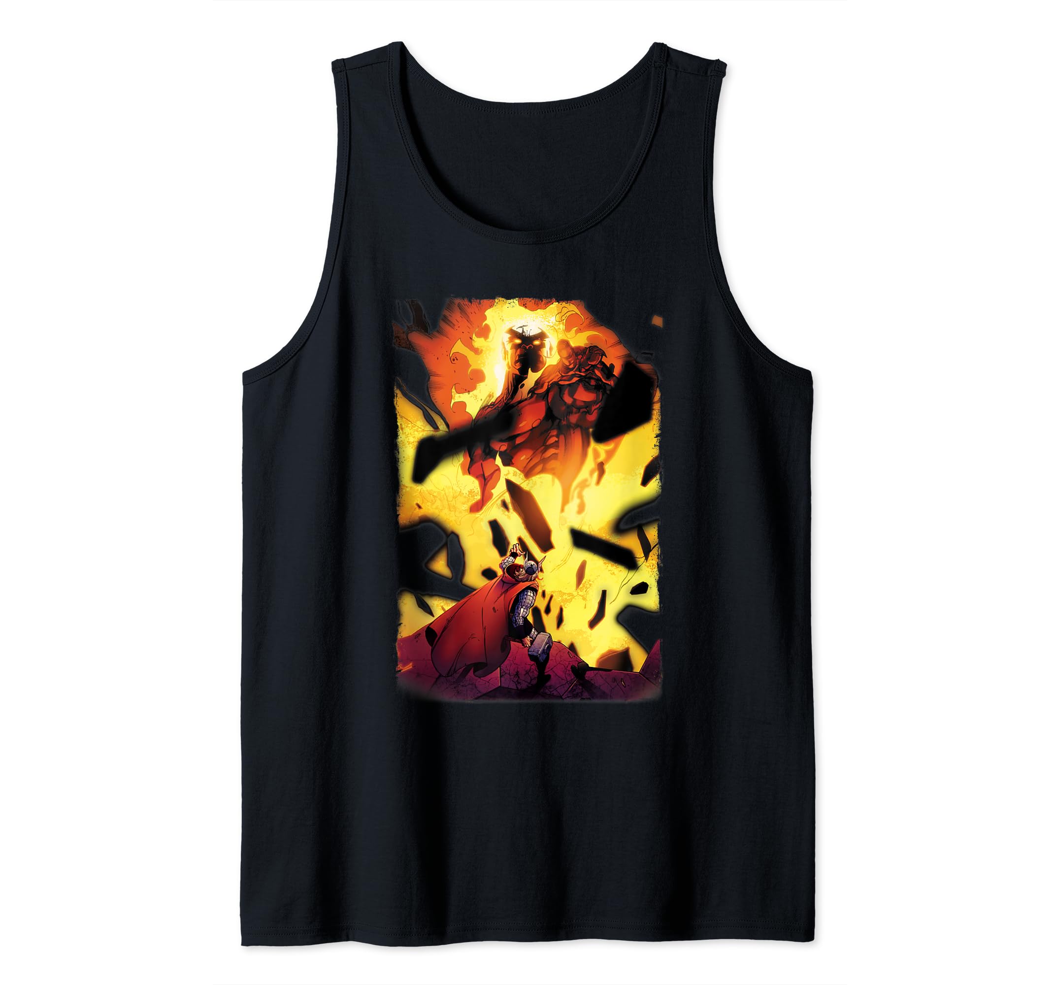 Camiseta Thor and Surtur con estampado retrato detallado estilo tank top 2