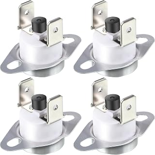 Dreyoo 4 Piece 47-22861-01 Furnace Limit Switch L350 Replacement, Roll Out Limit Switch SRL350 350F, Compatible with Rheem Furnace Automobile Motor, Transformer, General Electrical Equipment Supplies