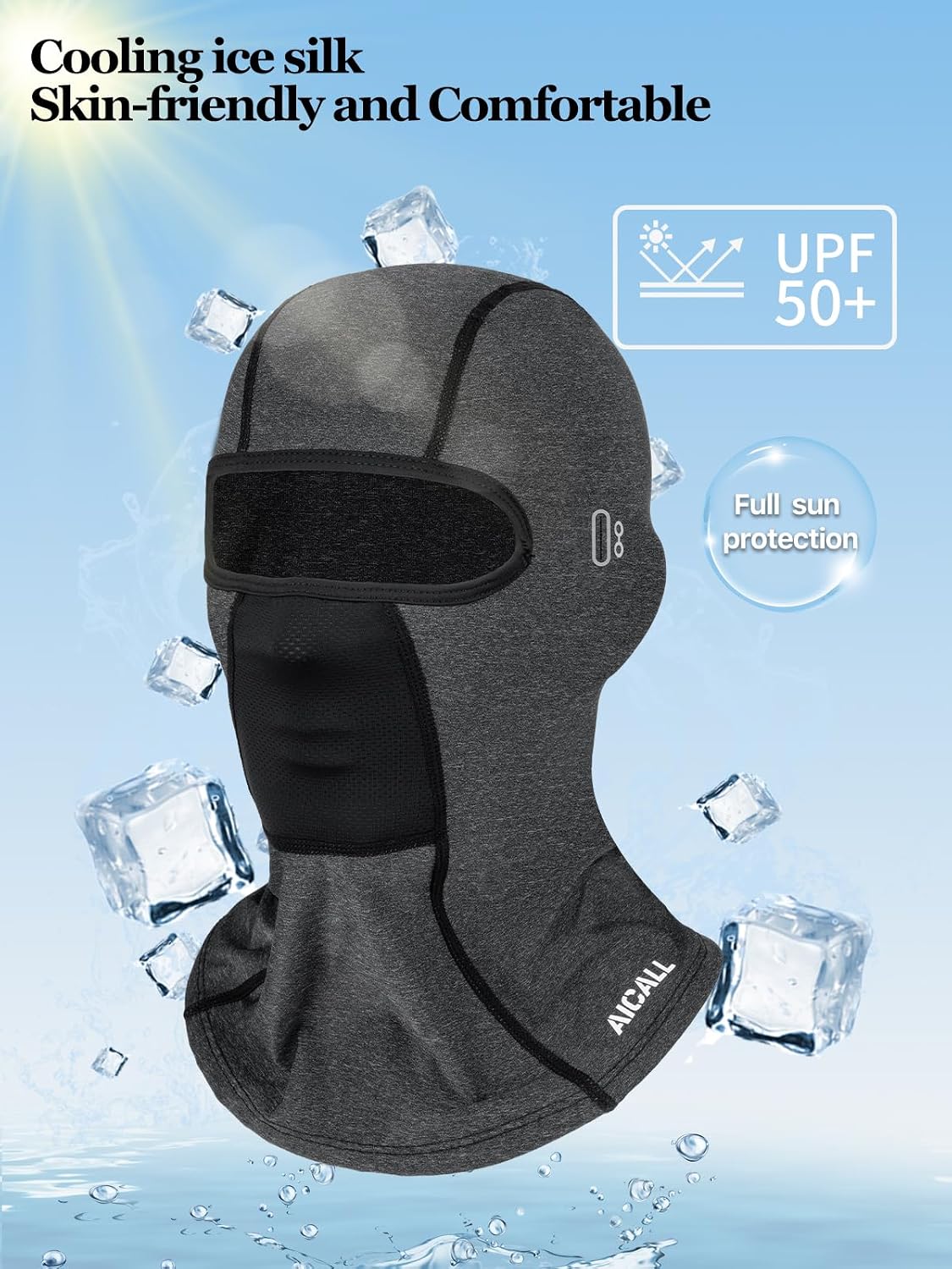 Balaclava Ski Mask Waterproof Anti-Fogging Windproof Winter Gear Thermal Face Mask for Men Women