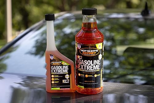 Miniatura 7 de Hot Shot's Secret Gasoline Extreme - Limpiador de sistema de combustible concentrado de 12 onzas, aditivo de combustible para motores de gasolina,