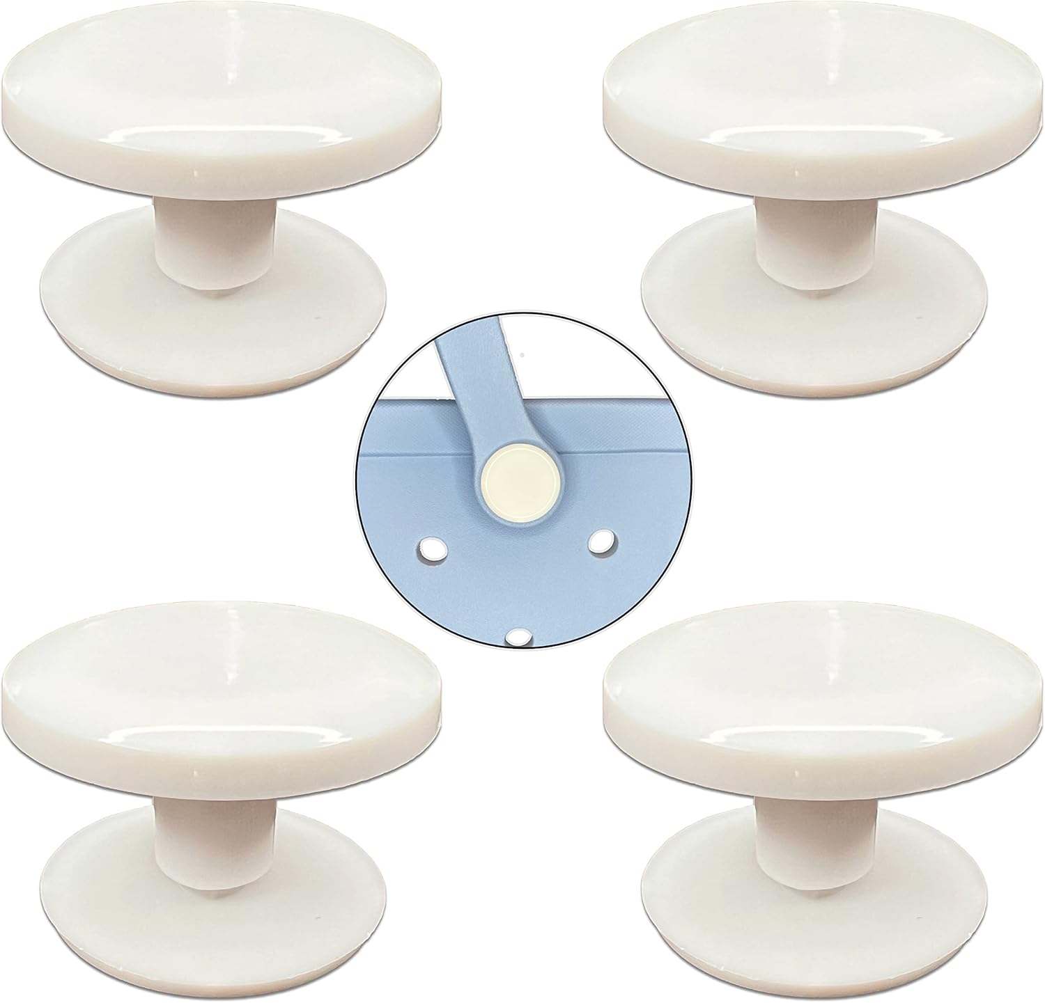 BOGGbeans 4Pack Bogg Bag Replacement Buttons for Handle