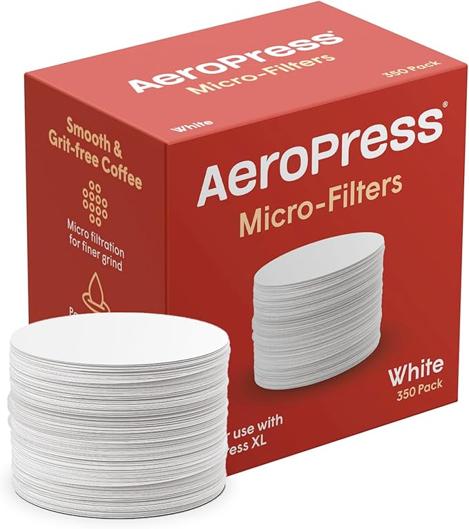 AeroPress-Ersatzfilterpaket – Mikrofilter für AeroPress-Kaffee- und Espressomaschinen – 350 Stück