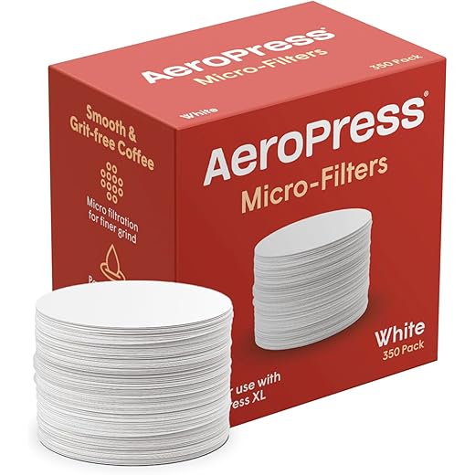 AeroPress Replacement Filter Pack - Microfilters For The AeroPress Coffee And Espresso Maker - 350 count