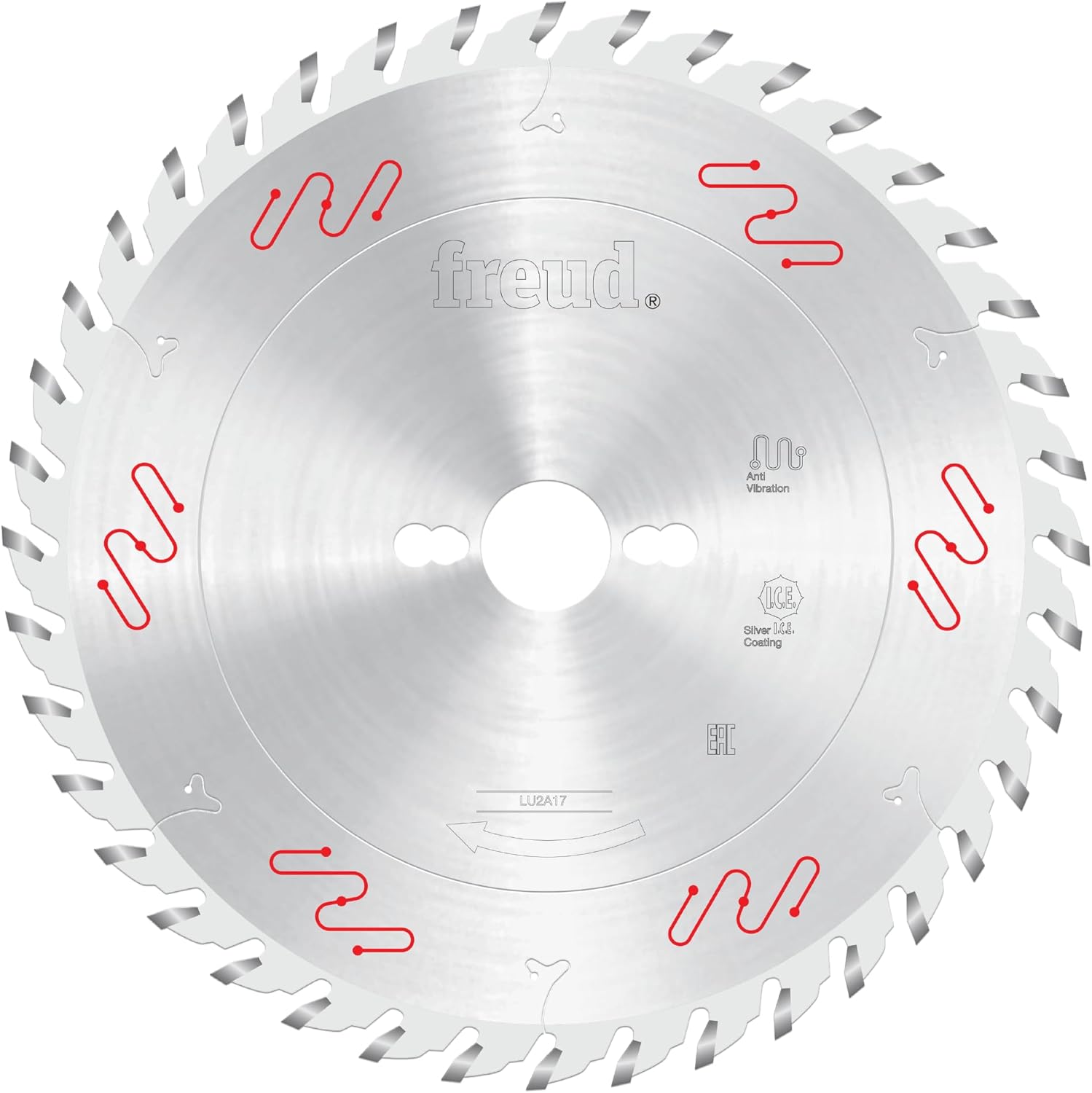 Freud LU2A17: 250mm x 40T Carbide Tipped Blade for Ripping & Crosscutting
