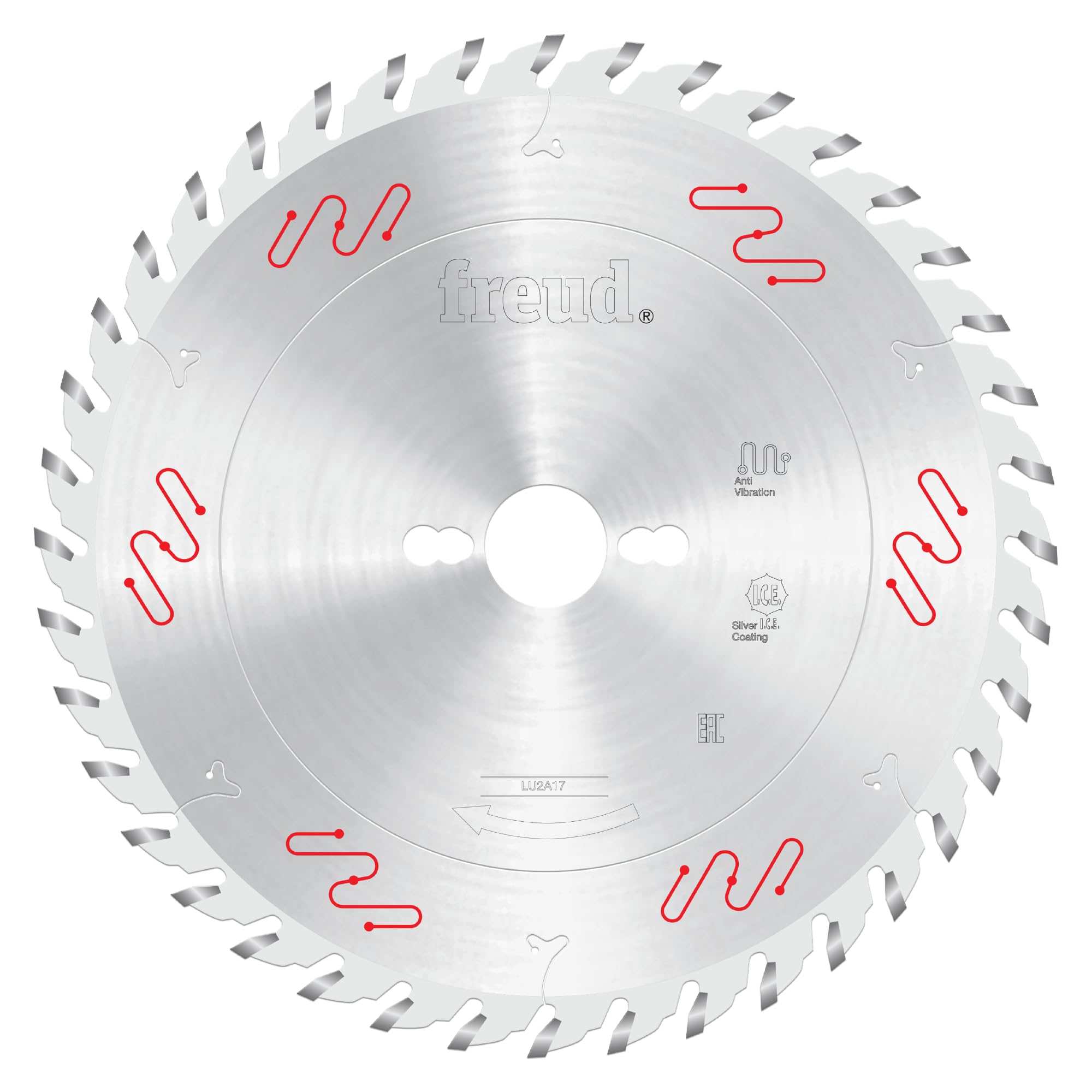 Freud LU2A17: lama con punta in carburo da 250 mm x 40T per strappi e crosscutting