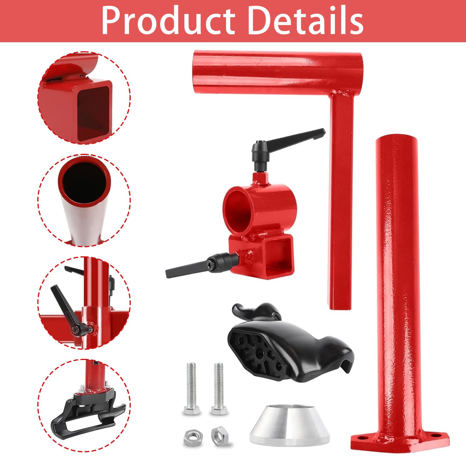 Desmontadora De Neumáticos Manual Ajustable, Máquina Portátil para Neumáticos De Coche De 16 A 21 Pulgadas Herramienta para Desmontar Y Montar Neumáticos Fácilmente