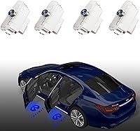 Vista 1 de 4 luces para puerta de automóvil que no se desvanecen compatibles con Infiniti, luces de proyector ultra brillantes de RCBDCYGJ