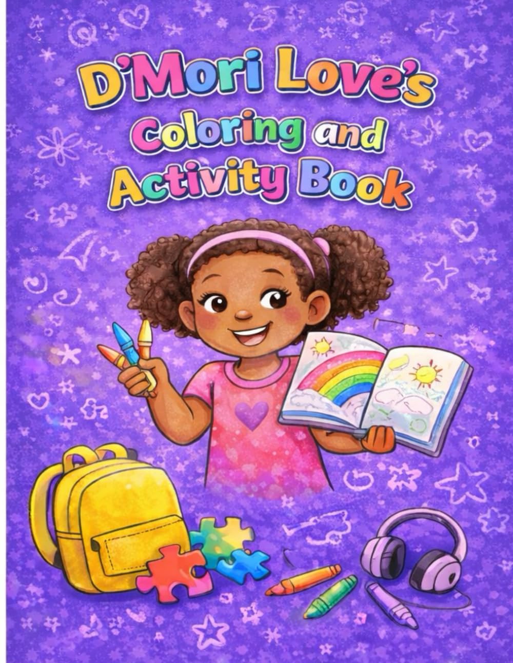 D'Mori Love's Coloring and Activity Book