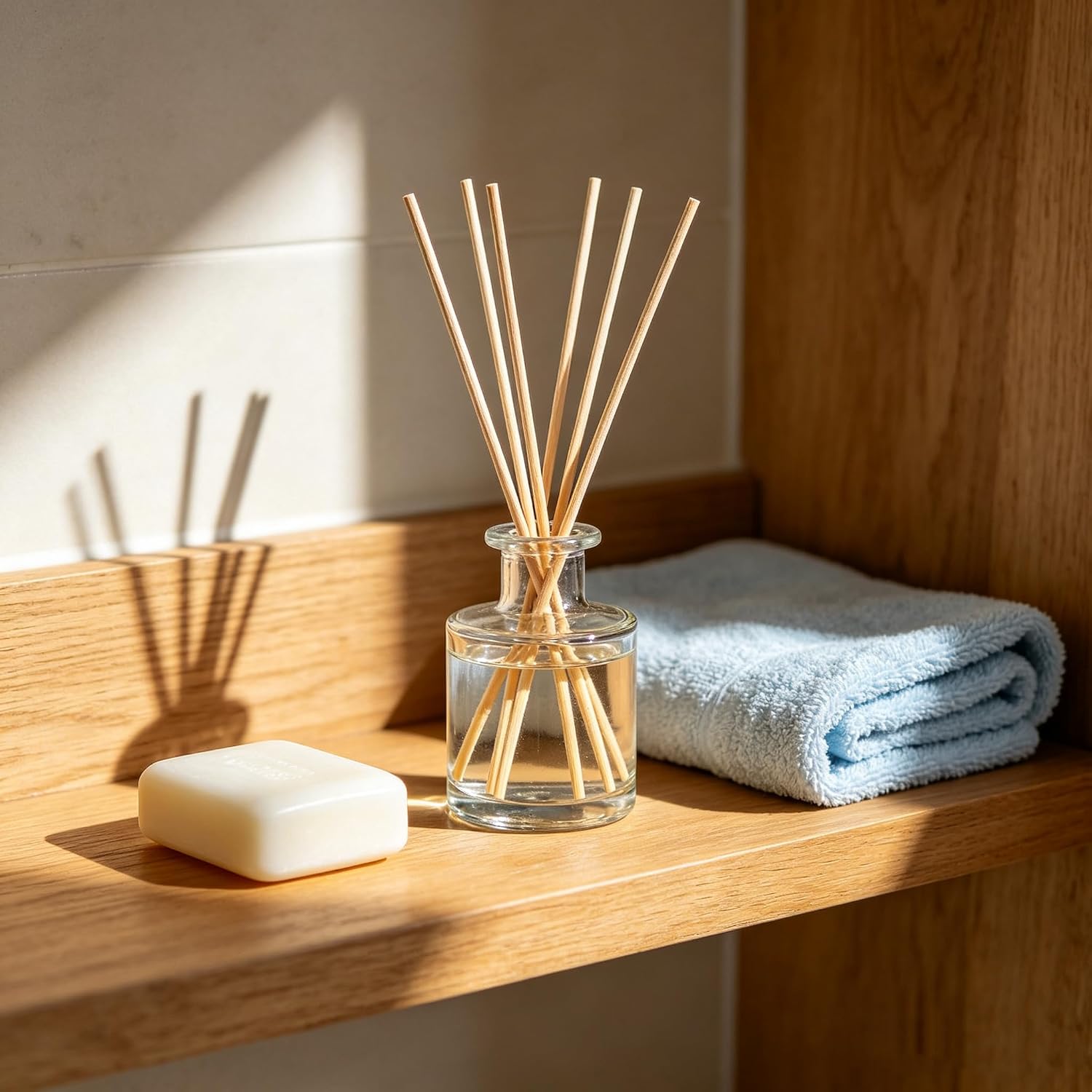45cm/18in x 5mm/0.19in Wood Fibre Thick Reed Diffuser Sticks