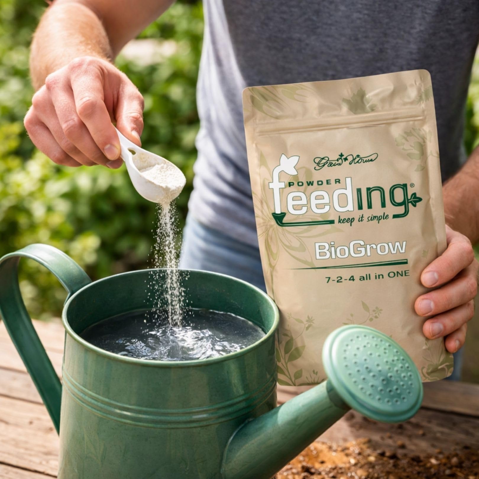 Weedness Green House Feeding Bio Grow 2,5 Kg - NPK Dünger Grow Anbau Indoor Erde Flüssigdünger Organischer Bio