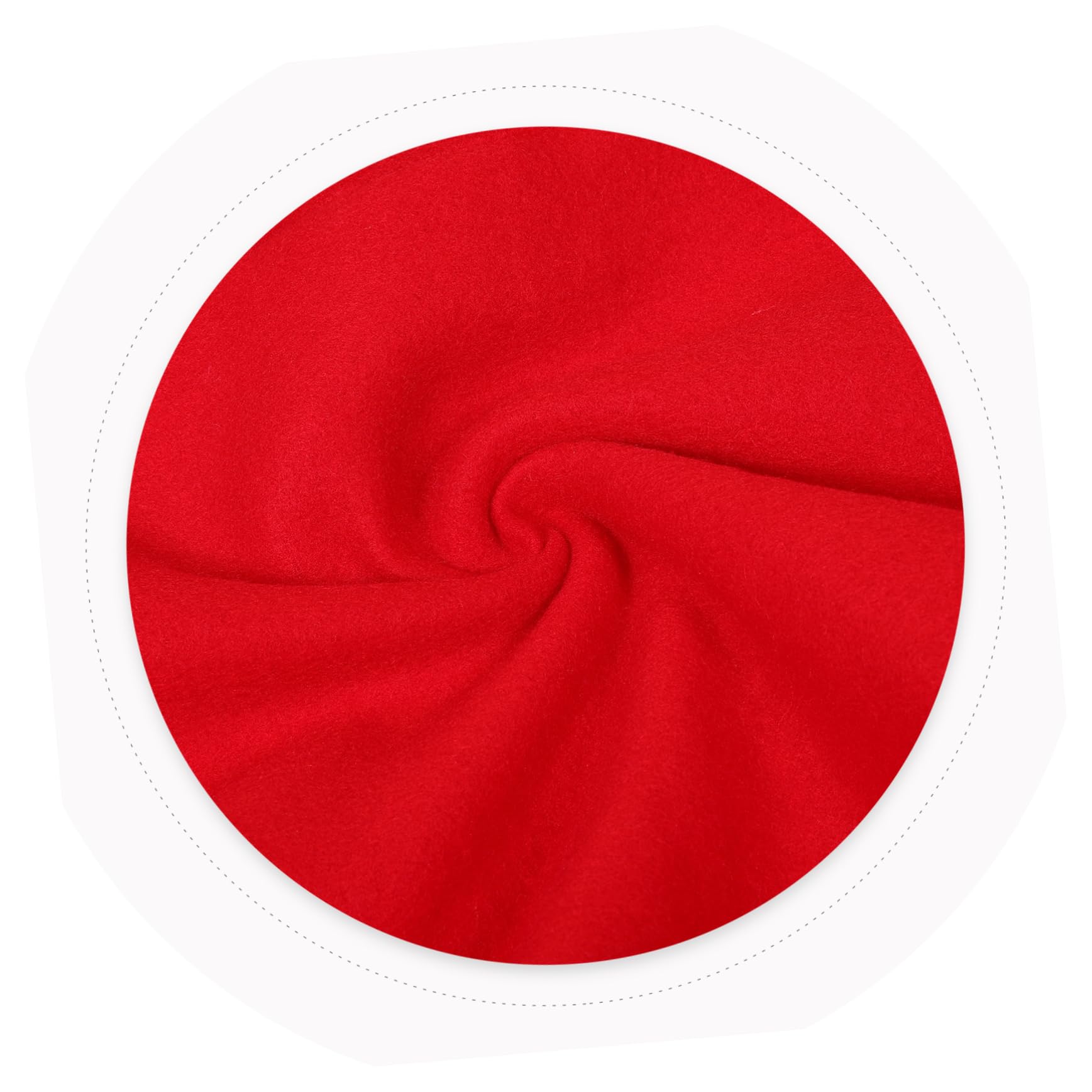 VALICLUD Costume da Babbo Natale per bambina Addobbi per l'albero di Natale borsa natalizia in tessuto non tessuto natalizi per costume natalizio per rosso