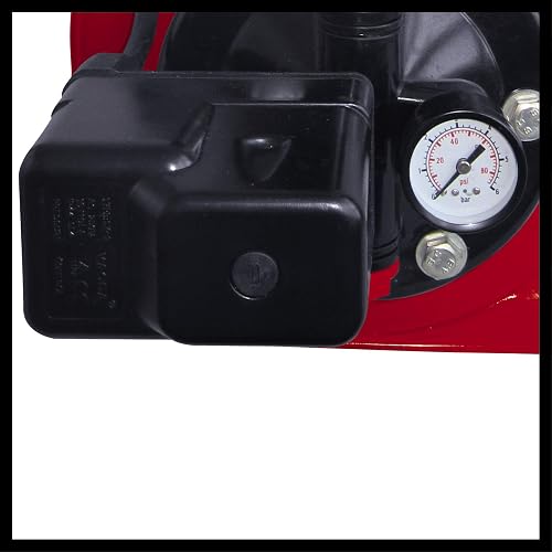Einhell Groupe de surpression GC-WW 6538 Set (650 W, Hauteur d'aspiration 8 m, Câble d‘alimentation 1,4 m, Interrupteur à pression) Livré avec tuyau d'aspiration 7 m - 4